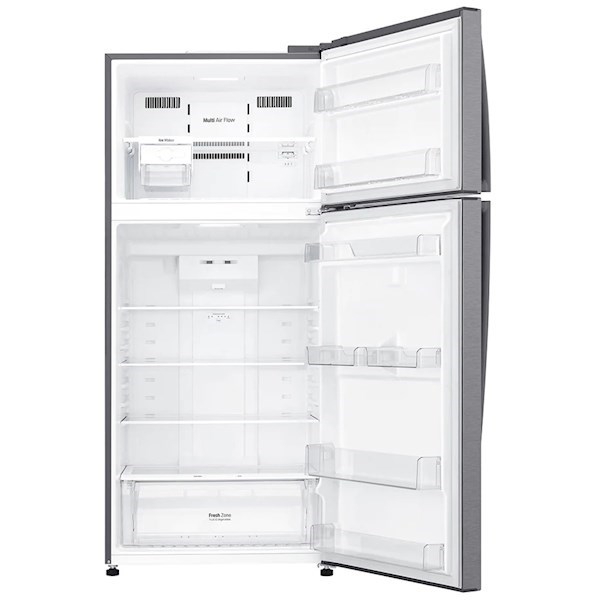 მაცივარი LG GTBV36PZGKD, 395L, E, No Frost, Inverter, Refrigerator, Grey