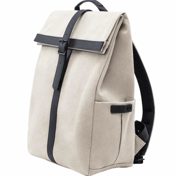 ნოუთბუქის ჩანთა Xiaomi Ninetygo 6971732584967, Tactical Backpack, Laptop Bag 15.6, White