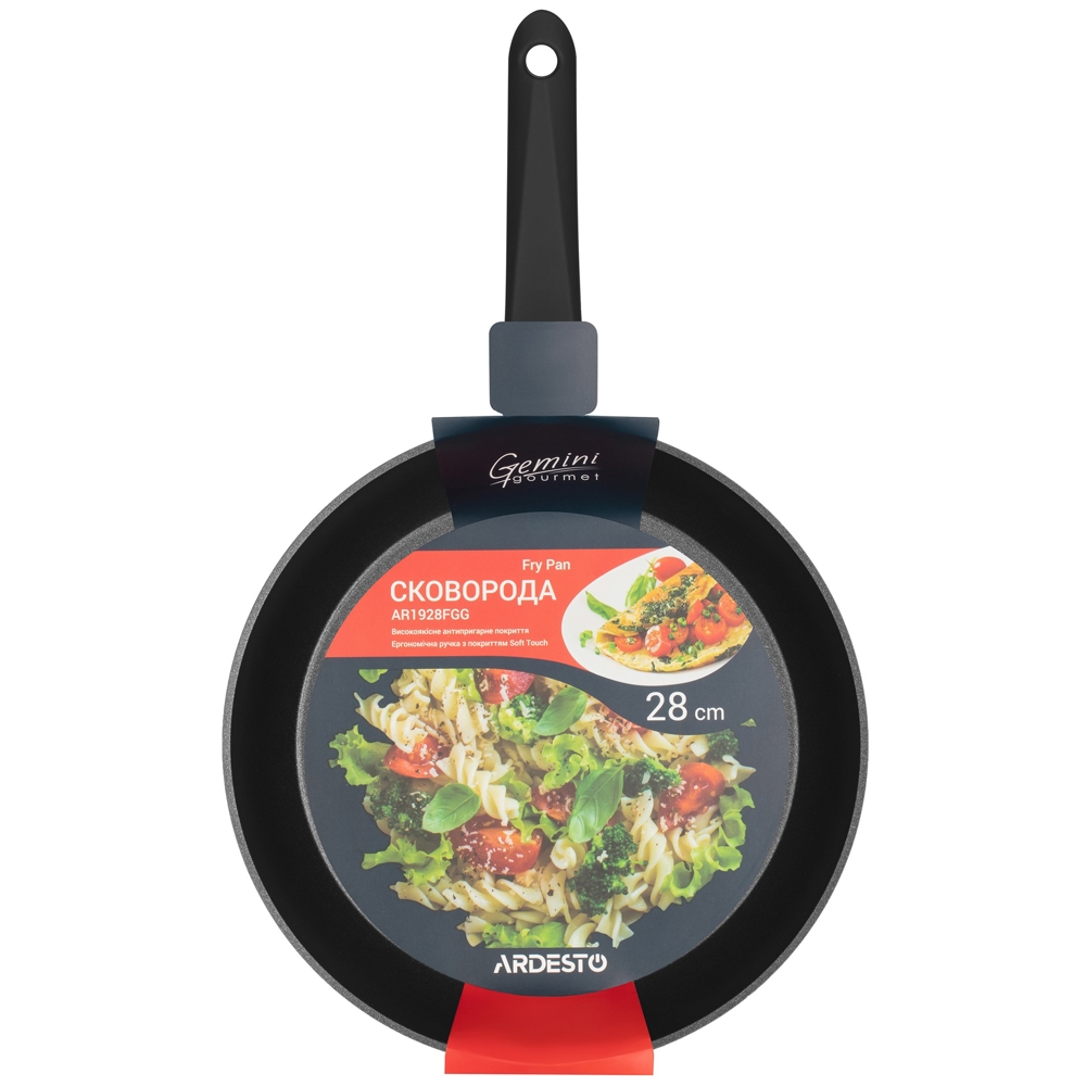 ტაფა Ardesto AR1928FGG, 28cm, Black