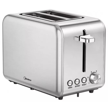 ტოსტერი Midea MT-RS2L17W2SS, 950W, Toaster, Grey