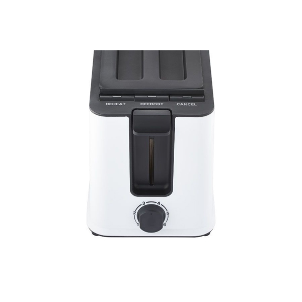 ტოსტერი Midea MT-RP2L09W, 950W, Toaster, White