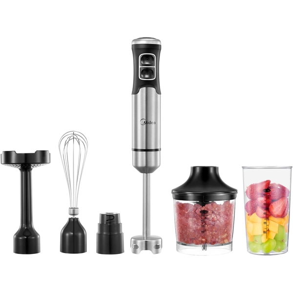 Midea MJ-BH1001W, 1000W, 500ML, Blender, Silver