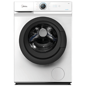 Midea MF100D80B/W, 8Kg, B, 1400Rpm, 80Db, Washer & Dryer Machine, White