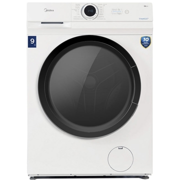 Midea MF100W90B/W, 9Kg, A, 1400Rpm, 69Db, Washing Machine, White