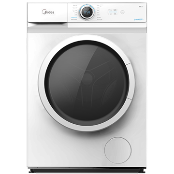 Midea MF100W80B/W, 8Kg, A+++, 1400Rpm, 69Db, Washing Machine, White