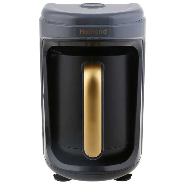 ყავის აპარატი Homend 1870H (1862H) Antrasit Gold, 535W, 300ML, Coffee Machine, Black