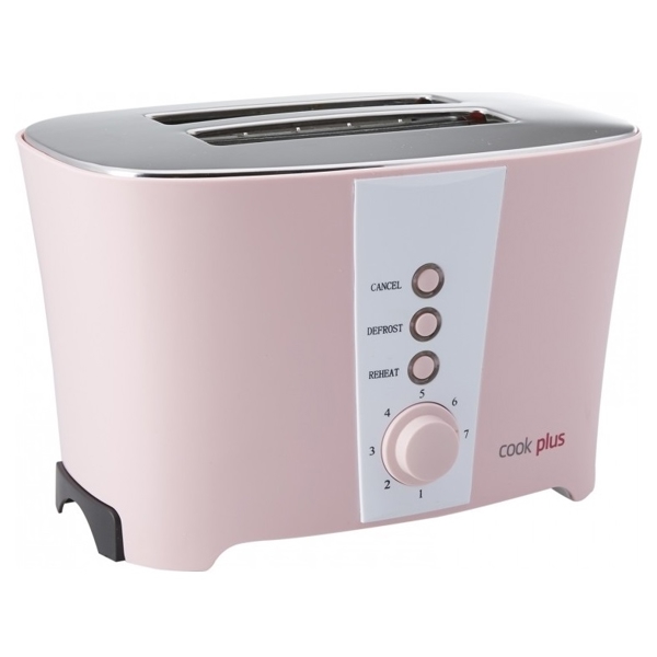 ტოსტერი Karaca Cookplus Rosa, Toaster, 800W, Pink