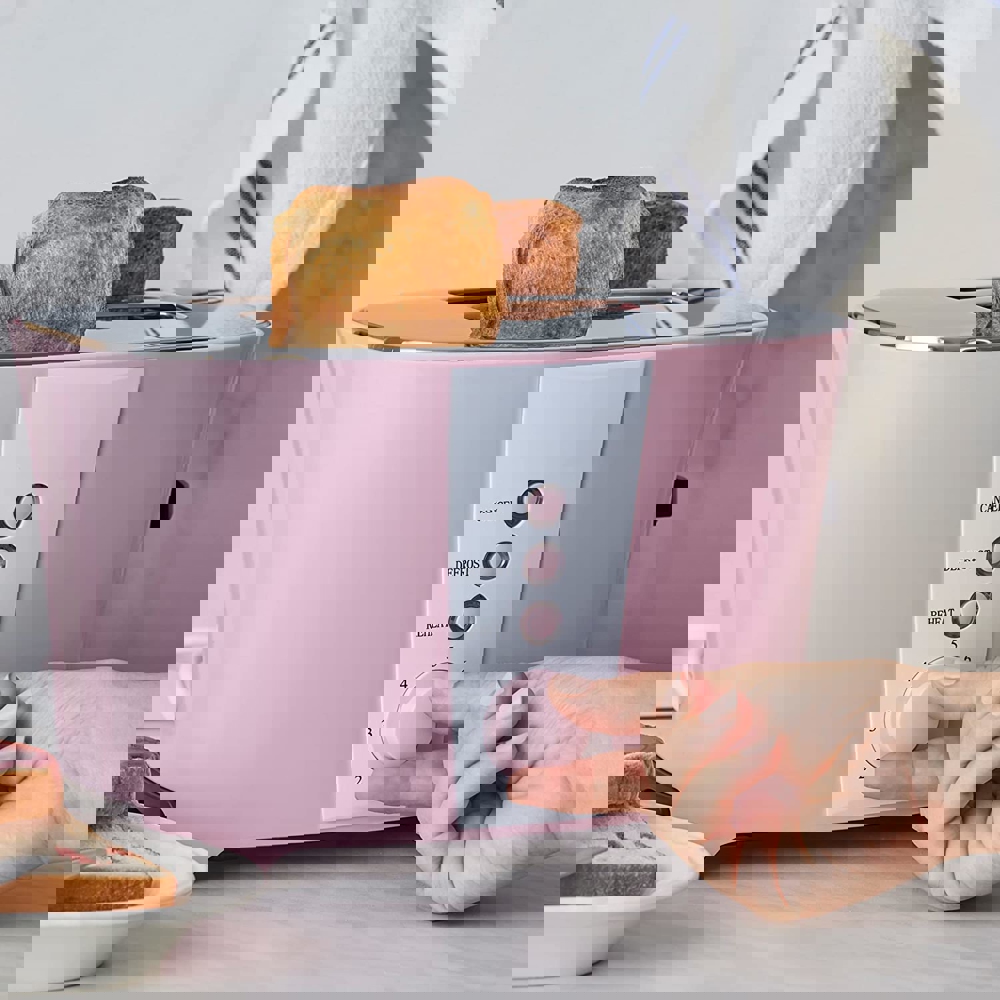 ტოსტერი Karaca Cookplus Rosa, Toaster, 800W, Pink