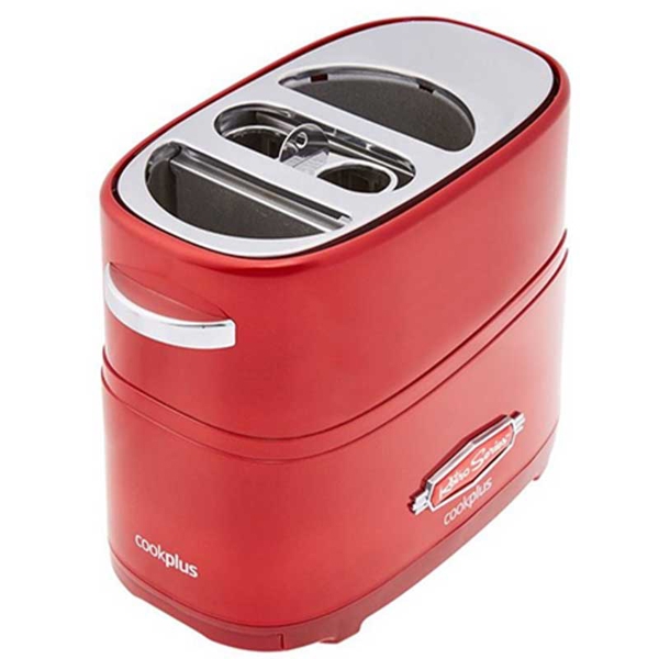 ჰოთ-დოგის აპარატი Karaca Cookplus, 650W, Hot-Dog Maker, Red