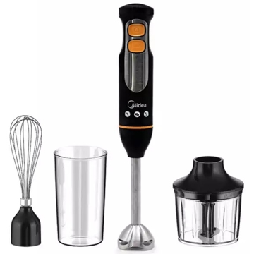 ხელის ბლენდერი Midea MJ-BH4001W, 400W, 500ML, Blender, Black