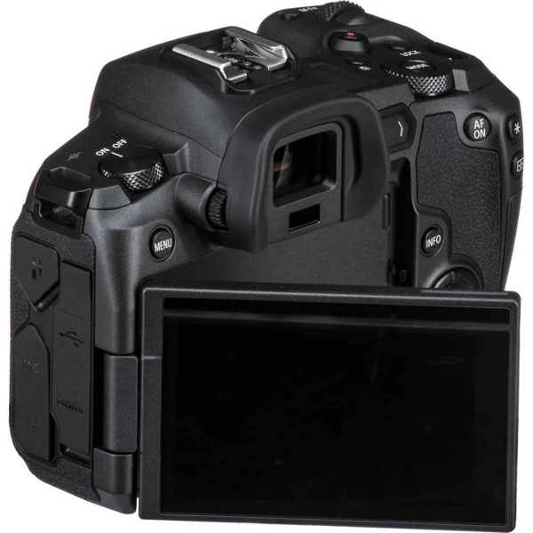 ციფრული ფოტოაპარატი Canon EOS R 3075C065AA, 30Mp, Bluetooth, GPS, Wifi, USB, HDMI, Black