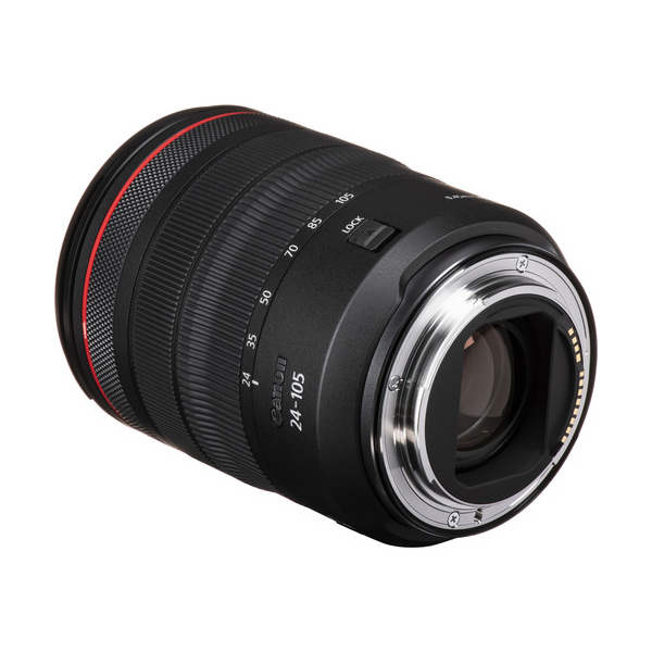 ფოტოაპარატის ლინზა Canon RF 2963C005AA, RF24-105mm, f/4L USM, Black