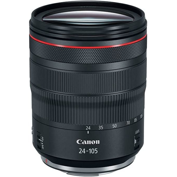 ფოტოაპარატის ლინზა Canon RF 2963C005AA, RF24-105mm, f/4L USM, Black