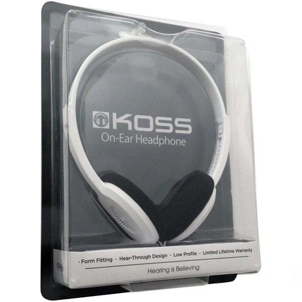 Koss 195687.101, Learning Lab Headset, 3.5mm, White