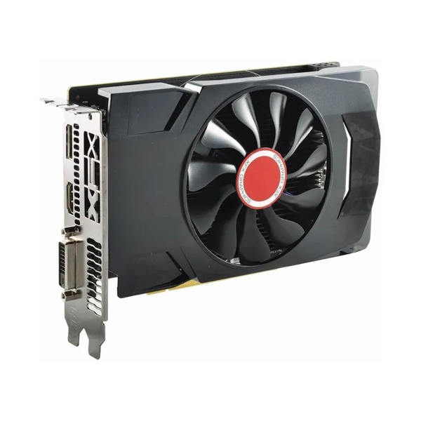 ვიდეო დაფა Biostar Radeon RX560, 4GB, 128bit, HDMI, DVI, DP, Black