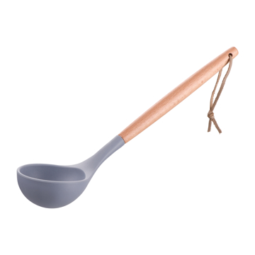 სილიკონის ჩამჩა Ardesto AR3018GB, Kitchen Soup Spoon, Brown