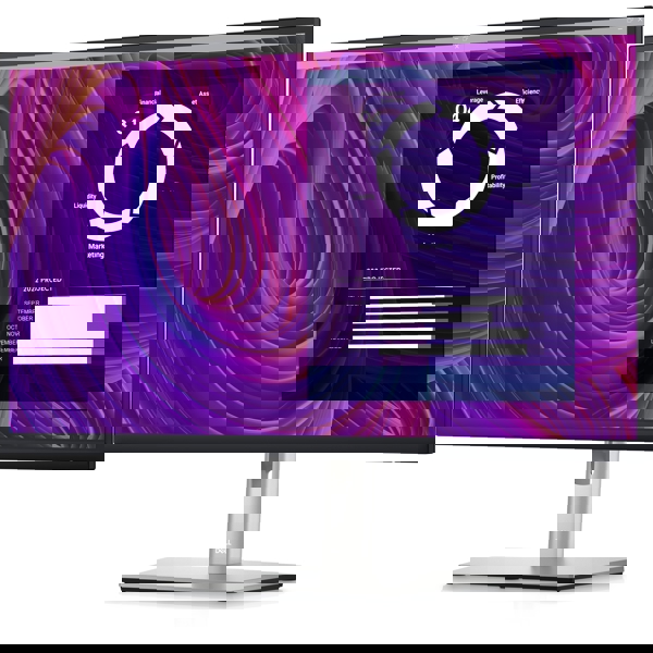 მონიტორი Dell P2723D, Office Monitor, 2K QHD, IPS, USB. HDMI, DP, Black/Silver