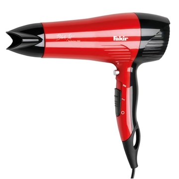 თმის საშრობი Fakir 8690394685246, 2000W, Hair Dryer, Red/Black