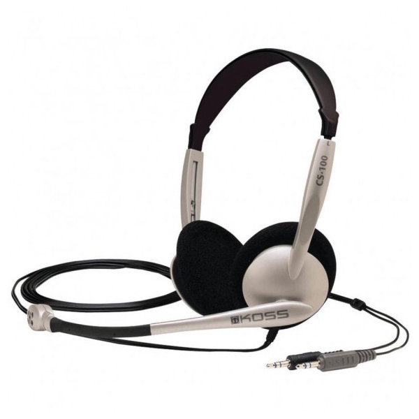 ყურსასმენი Koss 194811.101, Wired, Headset Headphones, 2x3.5mm, Cream