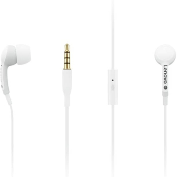 ყურსასმენი Lenovo GXD0S50938 100, Headphones, Wired, 3.5mm, White