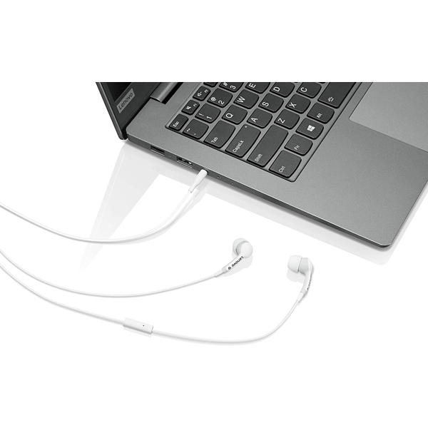 ყურსასმენი Lenovo GXD0S50938 100, Headphones, Wired, 3.5mm, White