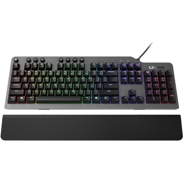 კლავიატურა Lenovo GY40T26479 Legion K500, Wired, RGB, USB, Keyboard, Black