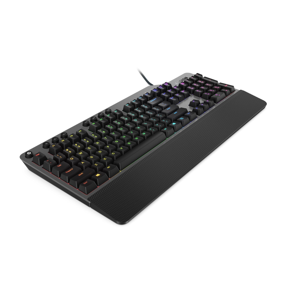 კლავიატურა Lenovo GY40T26479 Legion K500, Wired, RGB, USB, Keyboard, Black