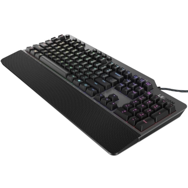 კლავიატურა Lenovo GY40T26479 Legion K500, Wired, RGB, USB, Keyboard, Black