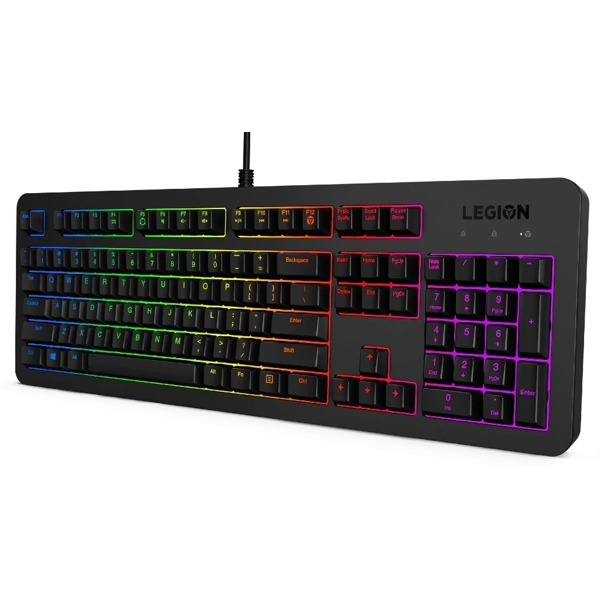 კლავიატურა Lenovo GY40Y57709 Legion K300, Wired, RGB, USB, Keyboard, Black