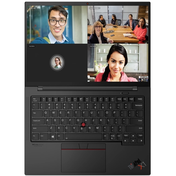 ნოუთბუქი Lenovo 20XW005GRT ThinkPad X1 Carbon G9, 14", i7-1165G7, 32GB, 1TB SSD, Integrated, W10 Pro, Black