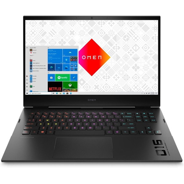 ნოუთბუქი HP 5R9S0EA Omen 16, 16,1", Ryzen 7-5800H, 16GB, 512GB SSD, RTX3070 8GB, Dark Silver