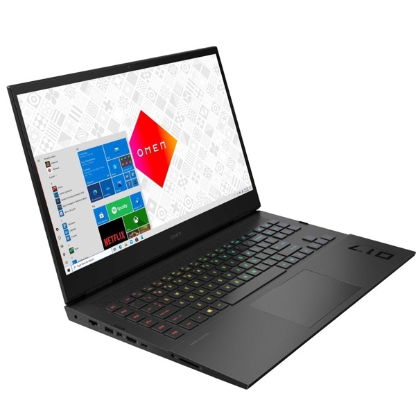 ნოუთბუქი HP 63Z38EA Omen 17, 17.3", i5-11400H, 16GB, 512GB SSD, RTX3060 6GB, W11H, Shadow Black