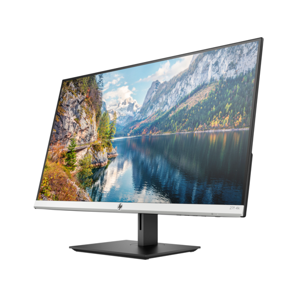 მონიტორი HP 5ZP65AA 27f, 27", Monitor, 4K UHD, IPS, HDMI, DP, Black