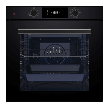 ჩასაშენებელი ელექტრო ღუმელი Luxell B66-M3B DDT, 54L, A, Built-In, Black