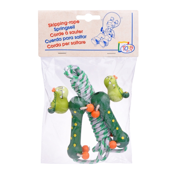 ლახტი 63958G-1 Goki Skipping Rope Crocodile 