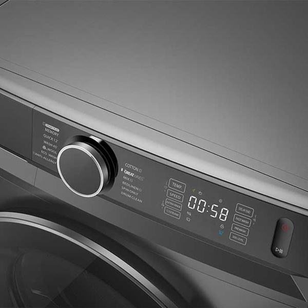 Toshiba TW-BK110G4UZ(SK), 10Kg, A+++, 1400Rpm, 69Db, Washing Machine, Grey