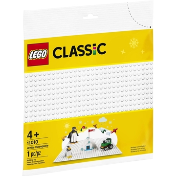 ასაწყობი კონსტრუქცია Lego 11010 Classic Baseplate White