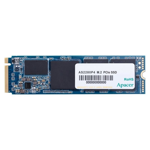 მყარი დისკი Apacer SSD 1TB M.2 2280 AS2280P4, NVMe PCIe Gen 3.0 x4