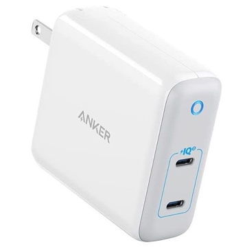 Anker A2629H21, 60W, 2x USB- C, White