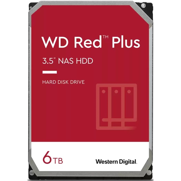 მყარი დისკი Western Digital WD60EFZX, 6TB, 3.5", Internal Hard Drive