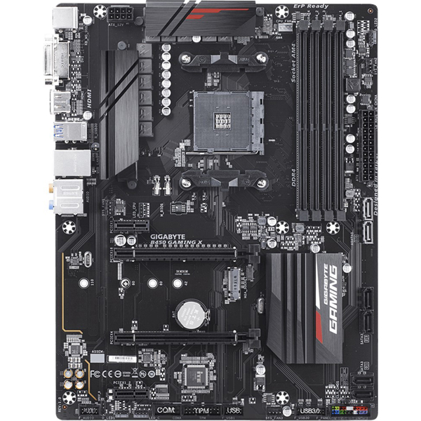 დედა დაფა Gigabyte B450_GAMING_X, AM4, DDR4, DIMM. 64GB