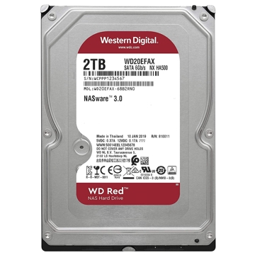 მყარი დისკი Western Digital WD20EFAX, 2TB, 3.5", Internal Hard Drive