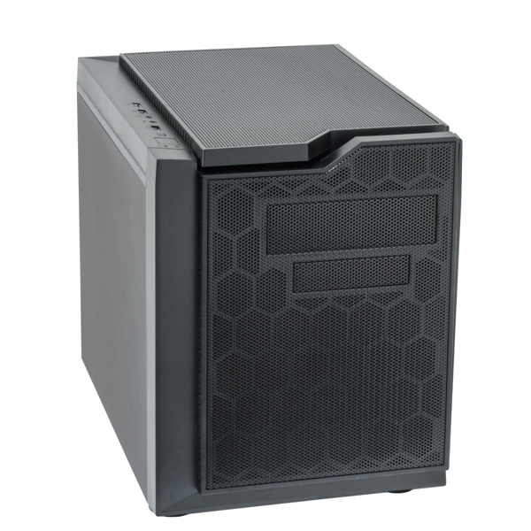 ქეისი Chieftec CI-01B-OP, Computer Case, Micro-ATX, USB 2.0, 2xUSB 3.0, Black