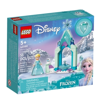 სათამაშო საკოლექციო ფიგურა Lego 43199 Disney Elsa`s Castle Courtyard