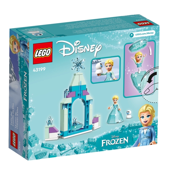 სათამაშო საკოლექციო ფიგურა Lego 43199 Disney Elsa`s Castle Courtyard