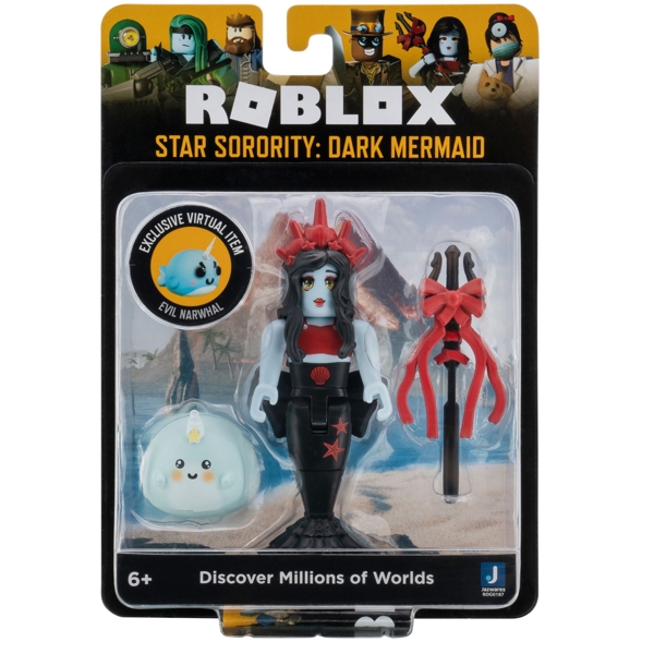 Roblox ROG0187 Core Figures Star Sorority Dark Mermaid W7