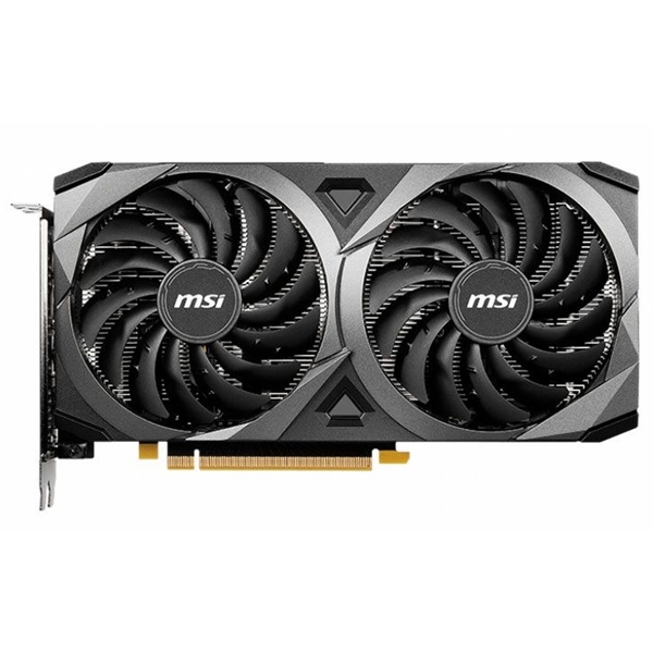 ვიდეო დაფა MSI GeForce RTX3050 Ventus 2X OC, 8GB, 128bit, HDMI, DP, Black