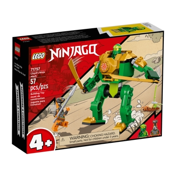 სათამაშო საკოლექციო ფიგურა Lego 71757 Ninjago Lloyd's Ninja Mech