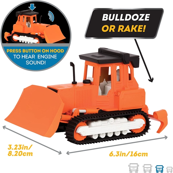 სათამაშო ბულდოზერი Driven WH1012Z Micro Bulldozer