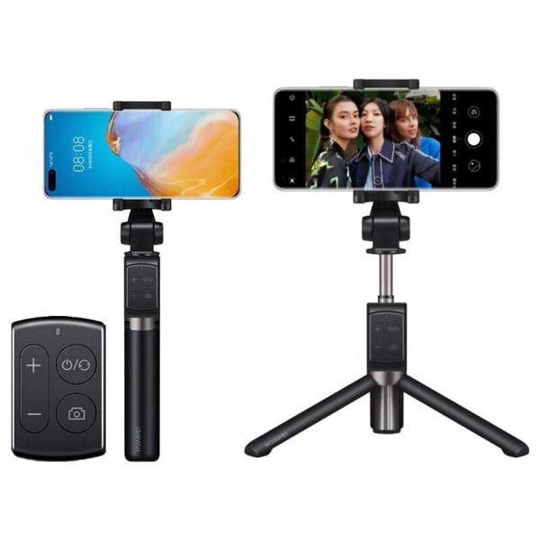 სელფის ჯოხი Huawei CF15 Pro, Bluetooth, Selfie Stick Black